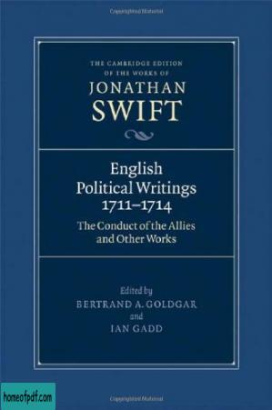 English Political Writings 1711-1714: The Conduct of the Allies and Other Works (The Cambridge Edition of the Works of Jonathan Swift).jpg
