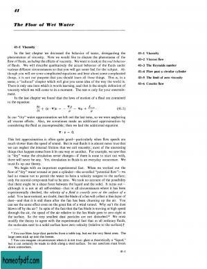 Feynman Physics Lectures V2 Ch 41 1963-04-08 Viscous Flow.jpg